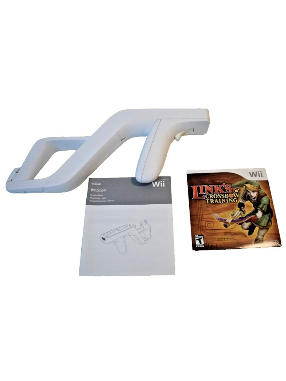 Link’s Crossbow Training (Nintendo Wii) With Zapper